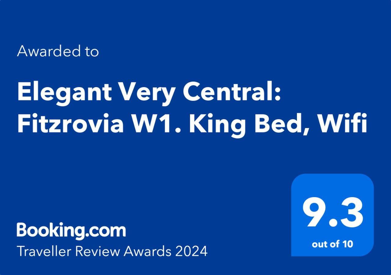 Elegant Very Central: Fitzrovia W1. King Bed, Wifi ลอนดอน ภายนอก รูปภาพ